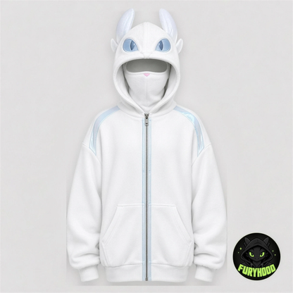 The Dragon Hoodie™ — Balaclava Zip Hoodie