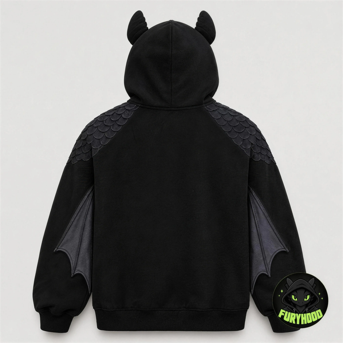 The Dragon Hoodie™ — Balaclava Zip Hoodie