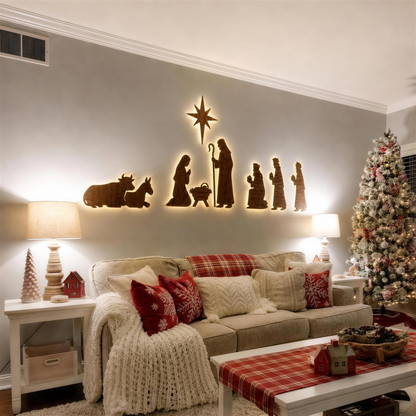 Nativity Press On