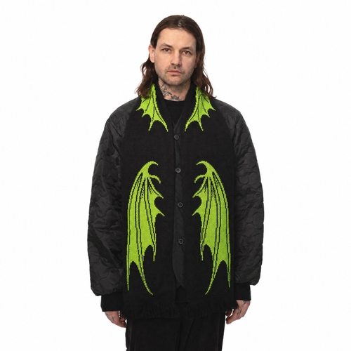 Dragon Wing Knit Scarf
